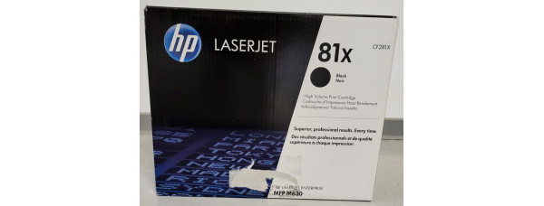 Toner HP 81X Schwarz CF281X Neu OVP B-Ware Original HP LJ MFP M630 . 