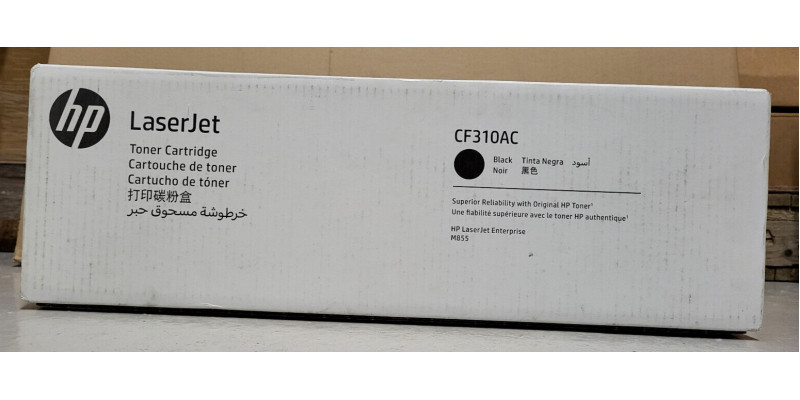 Toner HP 826A Schwarz CF310AC Neu OVP B-Ware Original HP LaserJet M855 . 