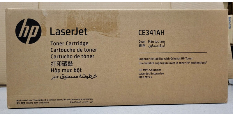 Toner HP CE341AH Cyan Neu OVP B-Ware HP LJ Enterprise MFP M775  . 