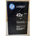 Toner HP 42X Schwarz Q5942X Neu OVP B-Ware Original HP LaserJet 4250 . 