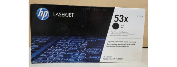 Toner HP 53X Schwarz Q7553X Neu OVP Original LaserJet M2727 mfp . 