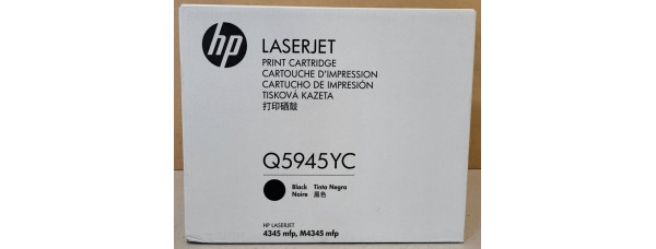 Toner HP Q5945YC Schwarz Neu OVP A-Ware Original HP LaserJet 4345 M4345 . 