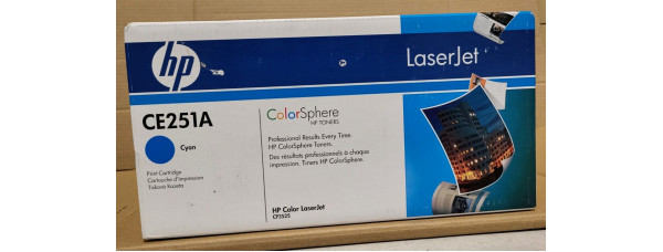 Toner HP 504A Cyan CE251A Neu OVP Original HP LaserJet CP3525  . 