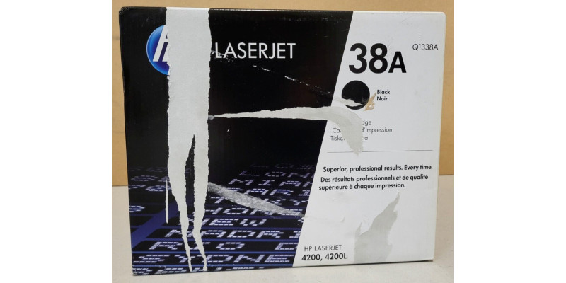 Toner HP 38A Schwarz Q1338A Neu OVP B-Ware Original HP LJ 4200, 4200L  