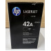Toner HP 42A Schwarz Q5942A Neu OVP B-Ware Original HP LJ 4240, 4250 . 