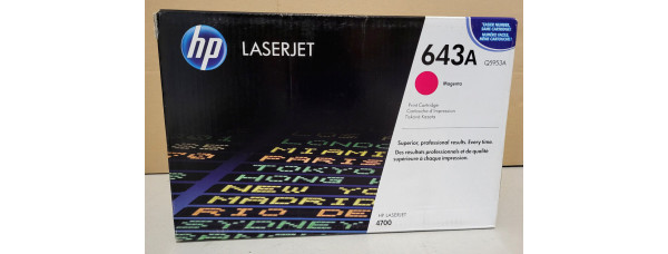 Toner HP 643A Magenta Q5953A Neu OVP B-Ware Original HP LaserJet 4700 . 