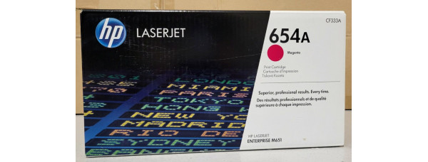Toner HP 654A Magenta CF333A Neu OVP A-Ware Original HP LJ M651  . 