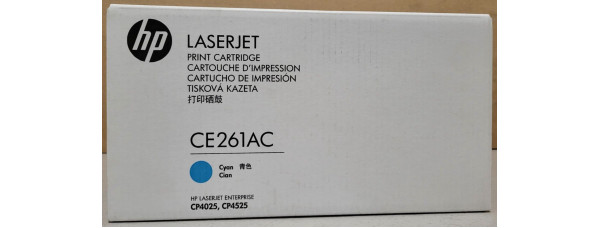 Toner HP CE261AC Cyan Neu OVP A-Ware Original HP LJ CP4025 CP4525  . 