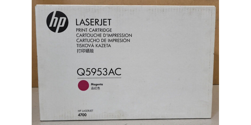 Toner HP 643A Magenta Q5953AC Original Neu OVP A-Ware HP LJ 4700  . 