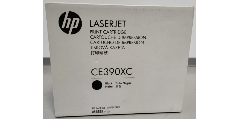 Toner HP CE390XC Schwarz Neu OVP B-Ware Original HP LJ M4555 mfp . 