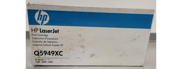 Toner HP 49X Schwarz Q5949XC Neu OVP Original HP LaserJet 1320  . 