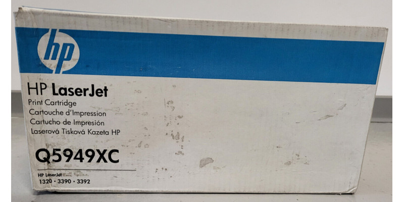 Toner HP 49X Schwarz Q5949XC Neu OVP Original HP LaserJet 1320  . 