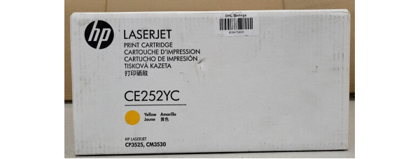 Toner HP 504A Gelb CE252YC Neu OVP B-Ware Original CP3525 CM3530  . 