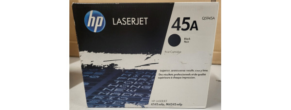Toner HP 45A Schwarz Q5945A Neu OVP B-Ware Original HP LaserJet 4345mfp . 