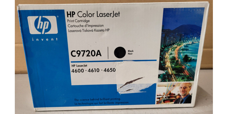 Toner HP 641A Schwarz C9720A Neu OVP Original HP LJ 4600, 4610  . 