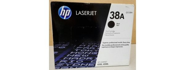 Toner HP 38A Schwarz Q1338A Neu OVP A-Ware Original HP LJ 4200, 4200L  