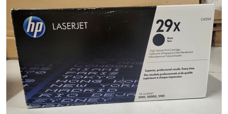 Toner HP 29X Schwarz C4129X Neu OVP B-Ware Original HP LJ 5000, 5000LE . 