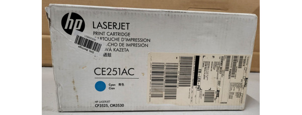 Toner HP CE251AC Cyan Neu OVP Original HP LJ CP3525, CM3530   