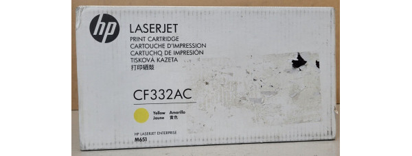Toner HP CF332AC Gelb Neu OVP B-Ware Original HP LJ Enterprise M651 . 