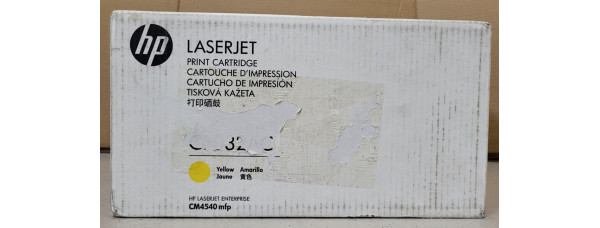 Toner HP CF032AC Gelb Neu OVP B-Ware Original HP LJ Enterprise CM4540mfp  