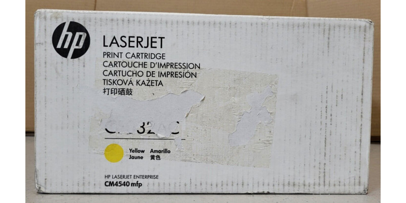 Toner HP CF032AC Gelb Neu OVP B-Ware Original HP LJ Enterprise CM4540mfp  