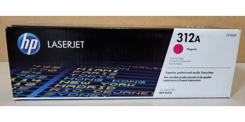 Toner HP 312A Magenta CF383A Neu OVP A-Ware HP LJ Pro MFP M476 . 