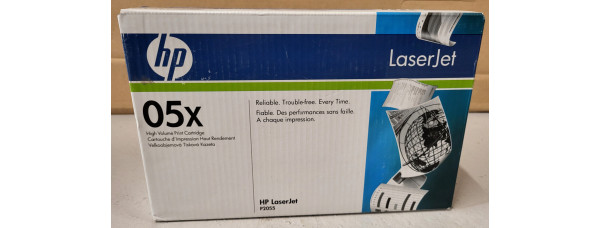Toner HP 05X Schwarz CE505X Neu OVP A-Ware Original HP LJ P2055  . 