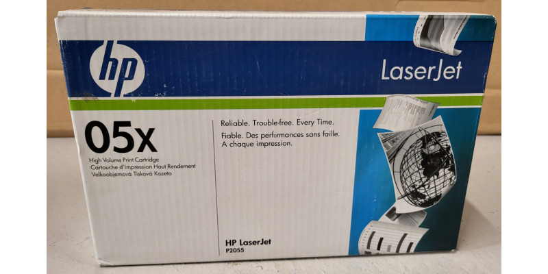 Toner HP 05X Schwarz CE505X Neu OVP A-Ware Original HP LJ P2055  . 