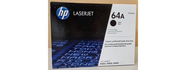 Toner HP 64A Schwarz CC364A Neu OVP A-Ware Original HP LJ P4014, P4015 . 