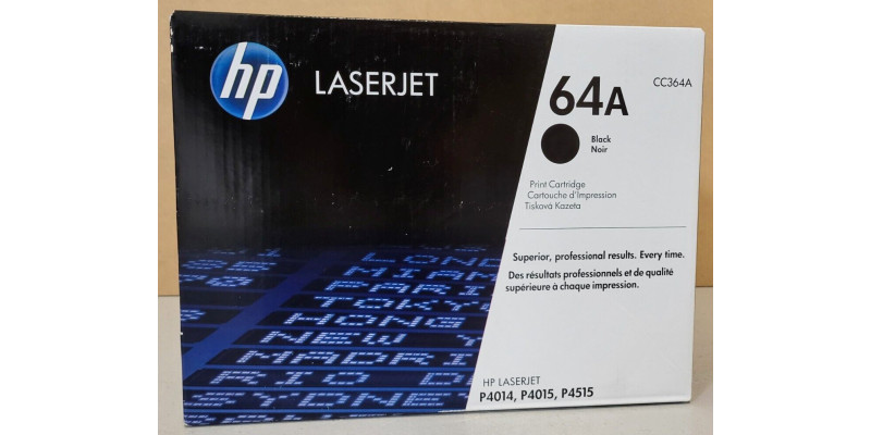 Toner HP 64A Schwarz CC364A Neu OVP A-Ware Original HP LJ P4014, P4015 . 