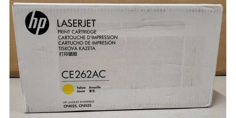 Toner HP CE262AC Gelb Neu OVP B-Ware Original HP LJ Enterprise CP4025 . 