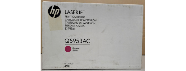 Toner HP 643A Magenta Q5953AC Neu OVP Original HP LJ 4700  . 