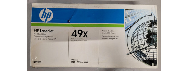 Toner HP 49X Schwarz Q5949X Neu OVP Original LaserJet 1320 3390  . 