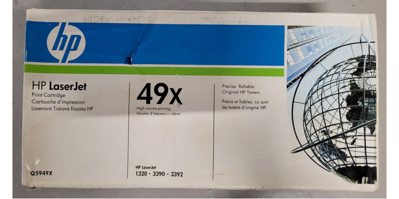 Toner HP 49X Schwarz Q5949X Neu OVP Original LaserJet 1320 3390  . 