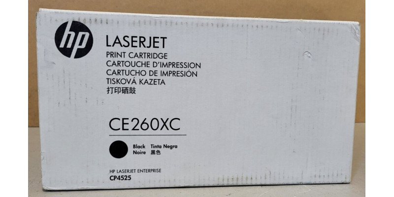 Toner HP CE260XC Schwarz Neu OVP B-Ware Original HP LJ Enterprise CP4525  