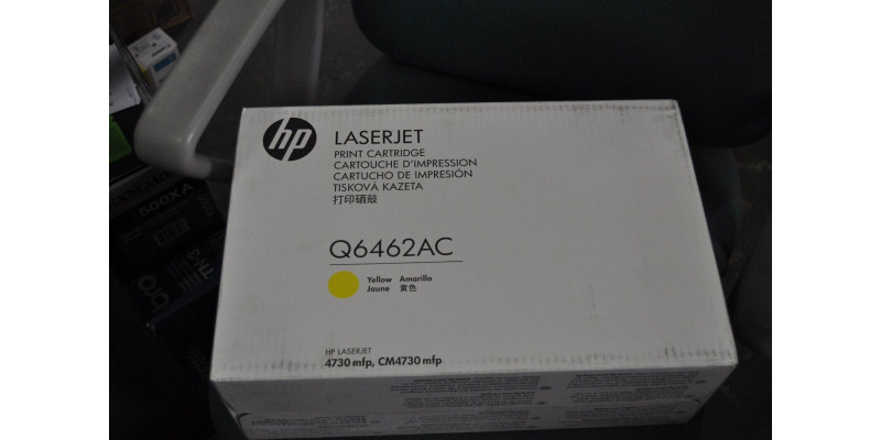 Toner HP 644A Gelb Q6462AC Neu OVP B-Ware Original HP LaserJet 4730mfp . 