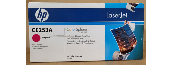 Toner HP CE253A Magenta Neu OVP Original HP Color LaserJet CP3525  . 