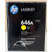 Toner HP 646A Gelb CF032A Neu OVP B-Ware Original HP LaserJet CM4540 mfp  