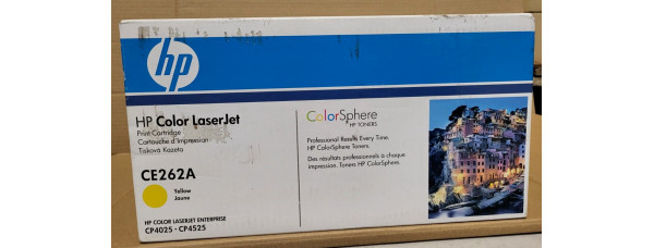 Toner HP 648A Gelb CE262A Neu OVP Original HP LaserJet CP4025 . 