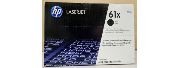 Toner HP 61X Schwarz C8061X Neu OVP B-Ware Original HP LaserJet 4100 . 