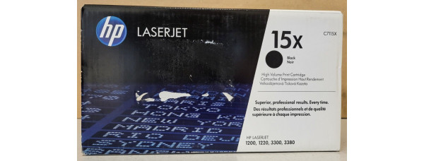 Toner HP 15X Schwarz C7115X Neu OVP Original HP LJ 1200, 1220 . 