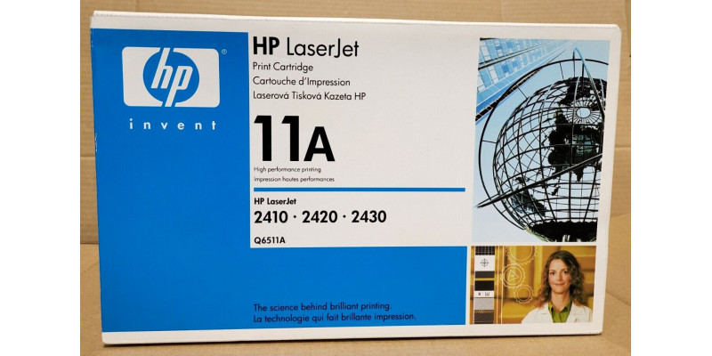 Toner HP 11A Schwarz Q6511A Neu OVP A-Ware Original HP LaserJet 2410 . 