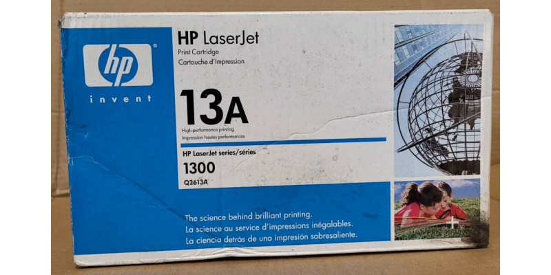 Toner HP 13A Schwarz Q2613A Neu OVP Original HP LJ 1300, 1300N  . 