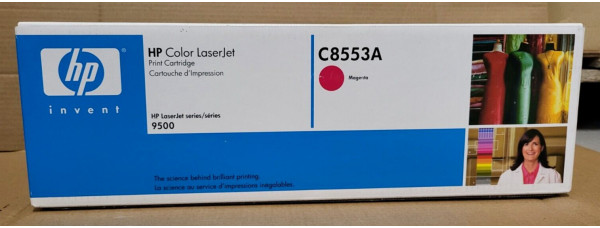 Toner HP 822A Magenta C8553A Neu OVP A-Ware Original HP LaserJet 9500 . 