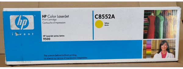 Toner HP 822A Gelb C8552A Neu OVP B-Ware Original HP LaserJet 9500   