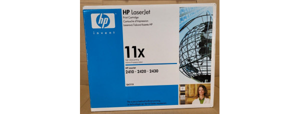 Toner HP 11X Schwarz Q6511X Neu OVP Original HP LJ 2410, 2420  . 