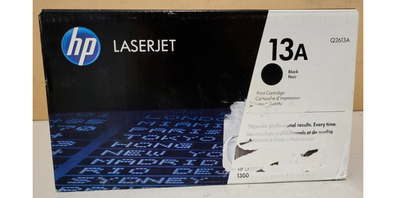 Toner HP 13A Schwarz Q2613A Neu OVP B-Ware Original HP LJ 1300, 1300N . 