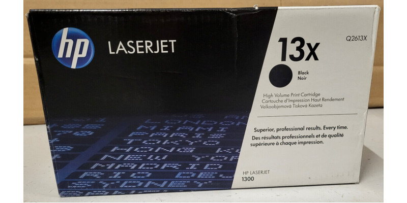 Toner HP 13X Schwarz Q2613X Neu OVP Original HP LaserJet 1300  . 