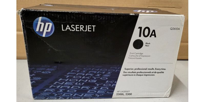 Toner HP 10A Schwarz Q2610A Neu OVP B-Ware Original HP LJ 2300L 2300 . 