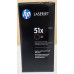 Toner HP 51X Schwarz Q7551X Neu OVP A-Ware Original HP LaserJet P3005 . 